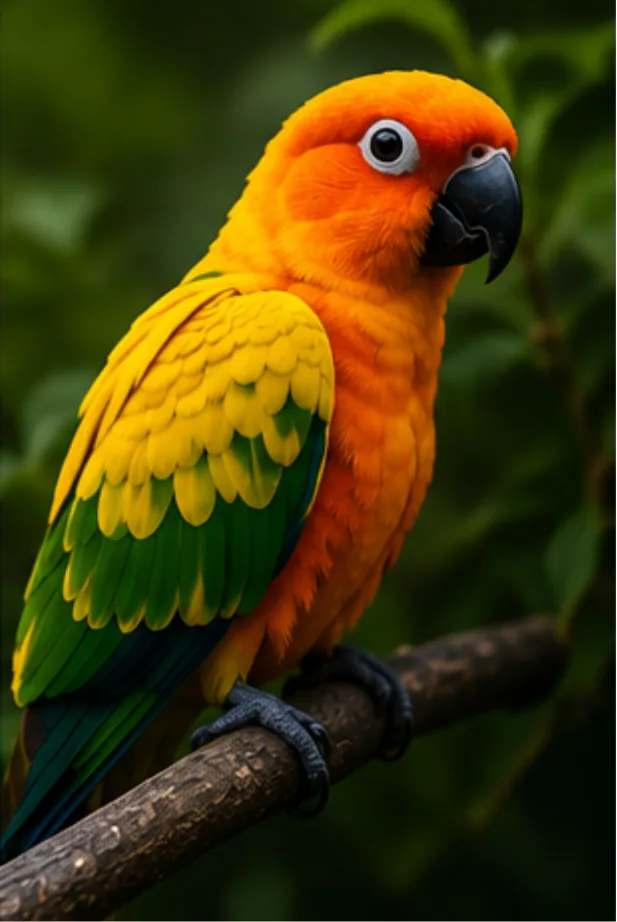 Sun conure